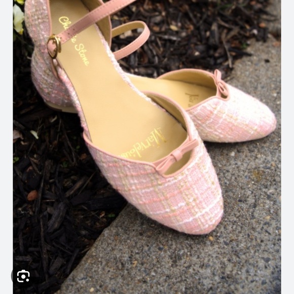 Pink Tweed Flats - Picture 2 of 10